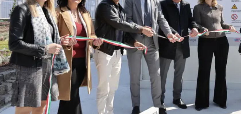 Inaugurazione centro raccolta